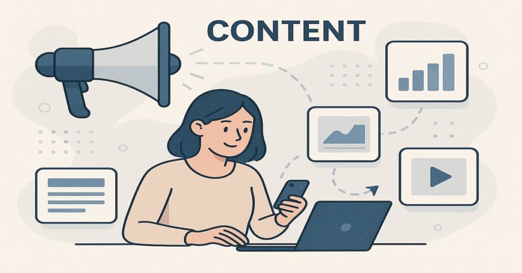 contenido en masa para redes sociales