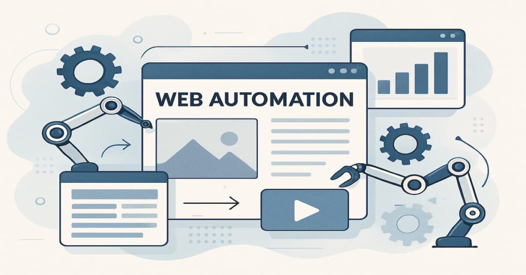 software de publicación web automatizada